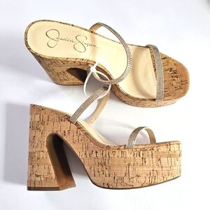 Jessica Simpson NWT Platform Sandal womens size 8 new